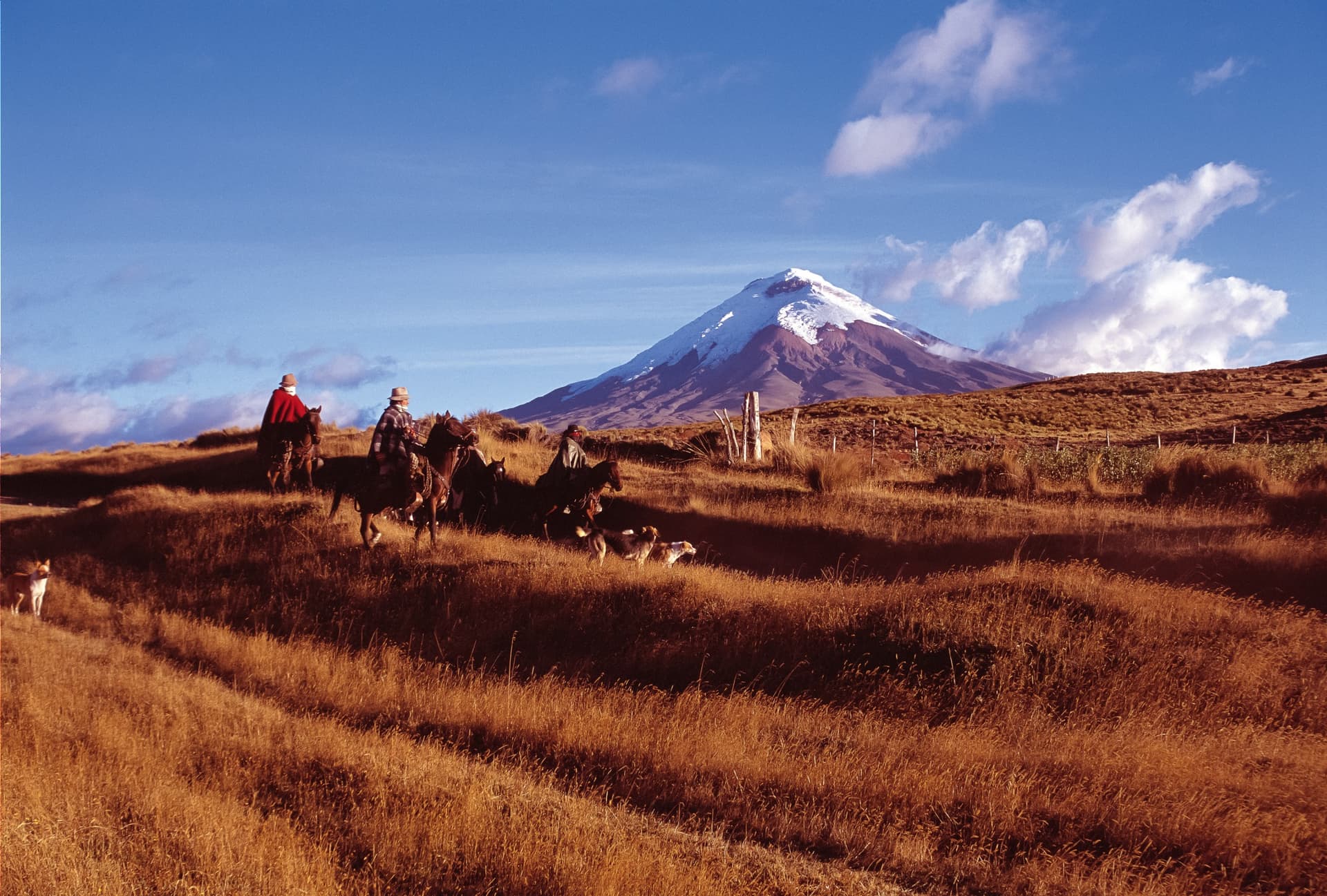Ecuación, una tierra volcánica